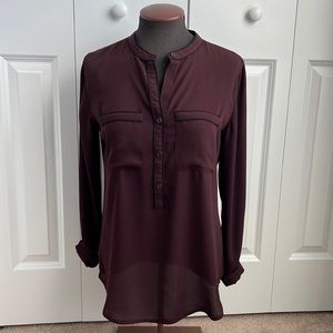 Ann Taylor Loft blouse, size small.